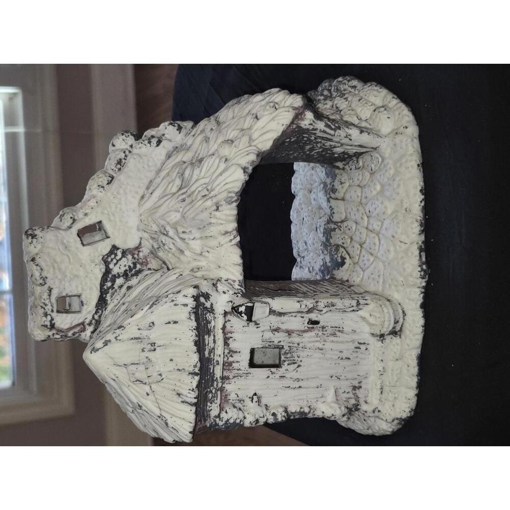 Vintage Ceramic Cottage Figurine